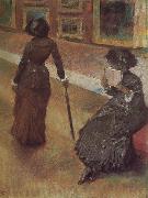 Edgar Degas Mis Cessate in Louvre oil on canvas